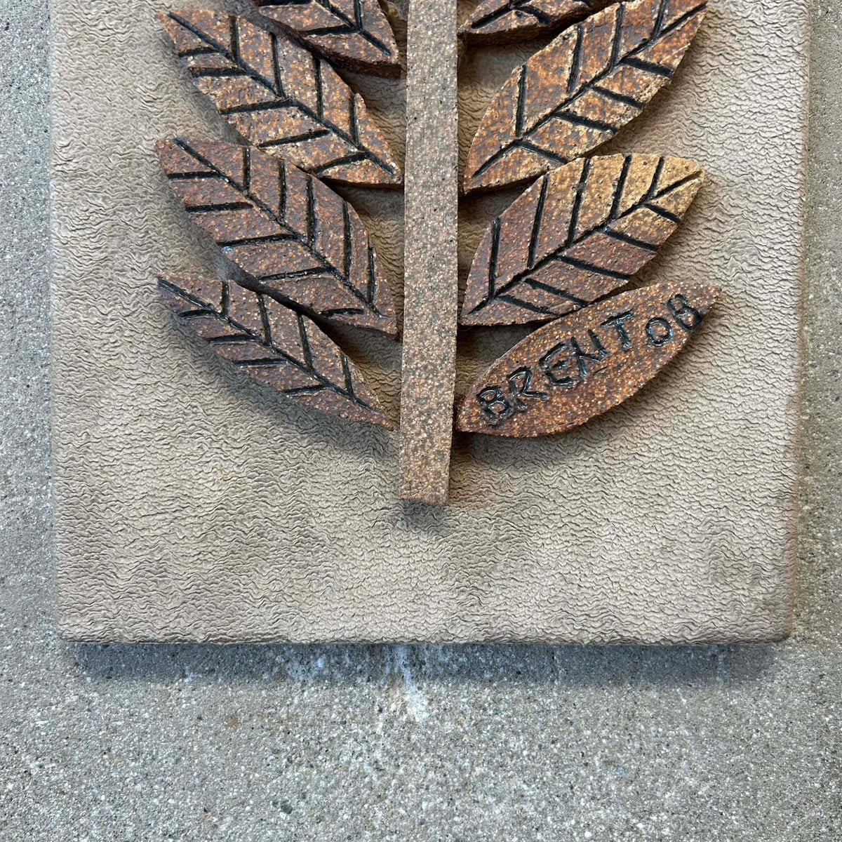 Brent Bennett Wall Plaque
