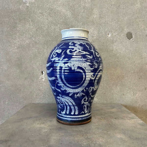 Studio Pottery Blue