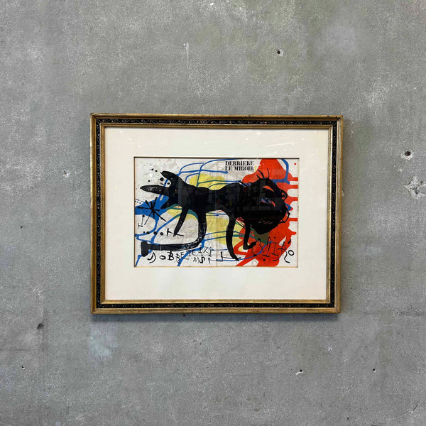 1973 Joan Miro "Derriere Le Miroir" Litho