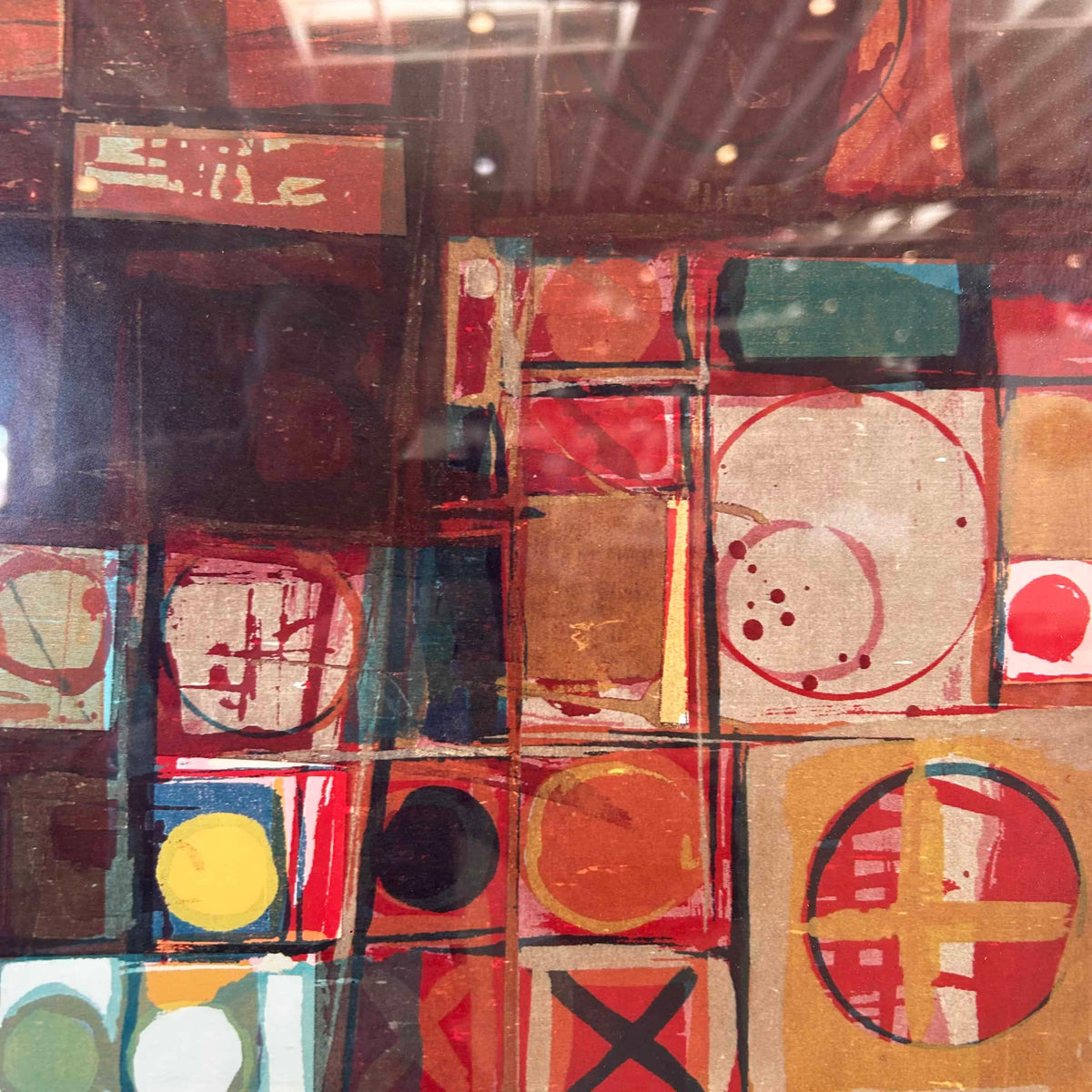 C. Morley Abstract Lithograph