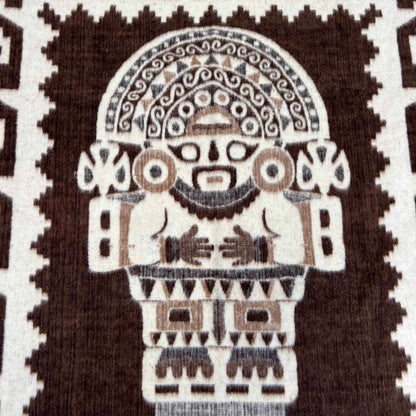 Vintage Wool Puruvian Blanket by Huancatek