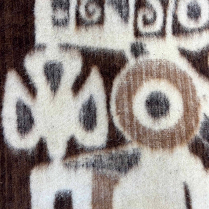 Vintage Wool Puruvian Blanket by Huancatek