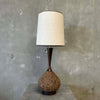 1960's Cork Lamp