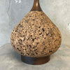 1960's Cork Lamp