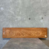 Vintage Mid Century Modern Carved Panel by Evelyn Ackerman