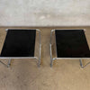 Pair of Marcel Breuer Italian Mand Laccio End Tables