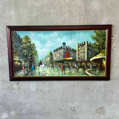 Moulin Rouge Oil Painting