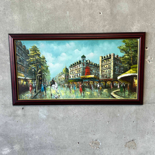 Moulin Rouge Oil Painting