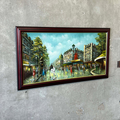 Moulin Rouge Oil Painting