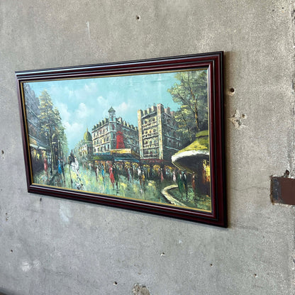 Moulin Rouge Oil Painting
