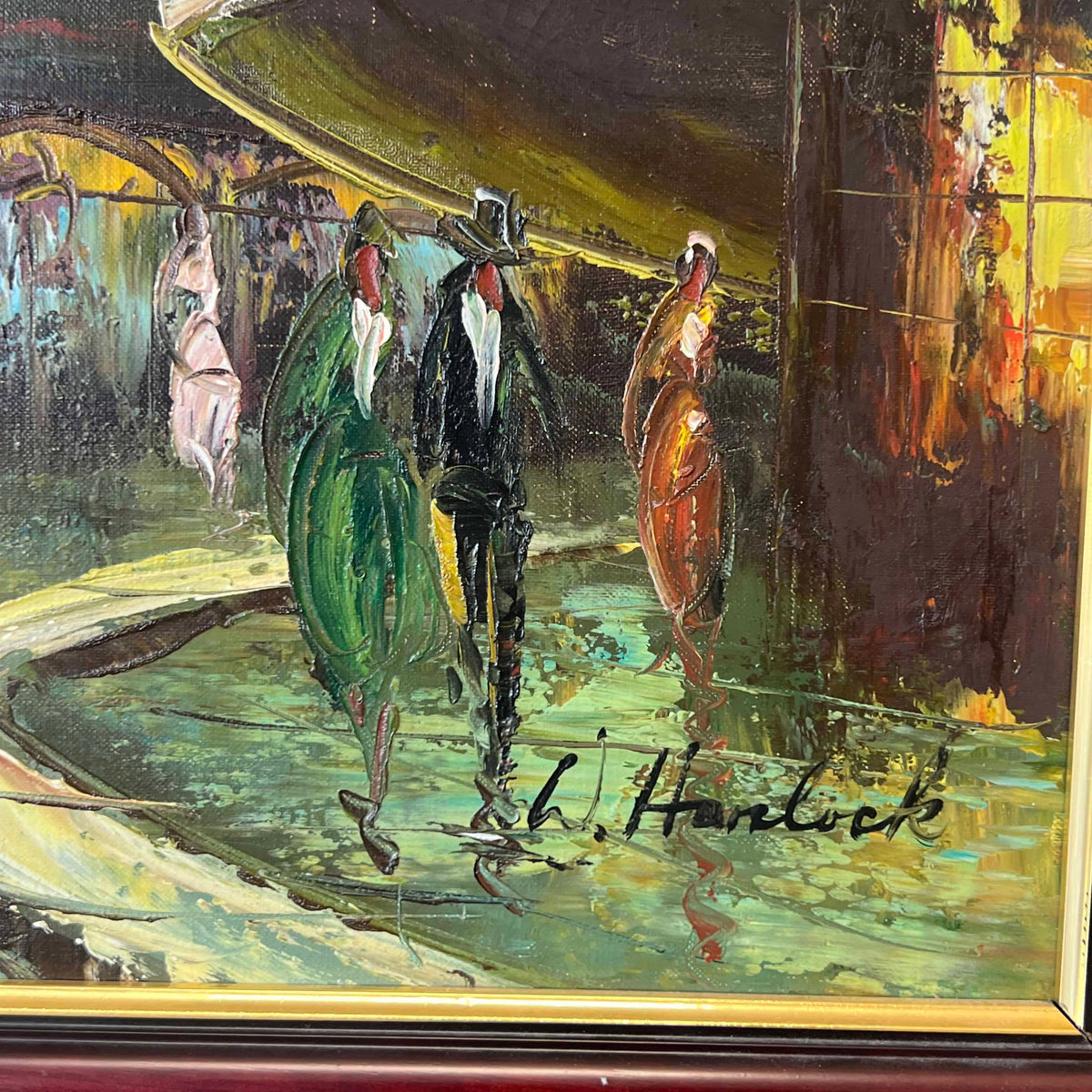 Moulin Rouge Oil Painting
