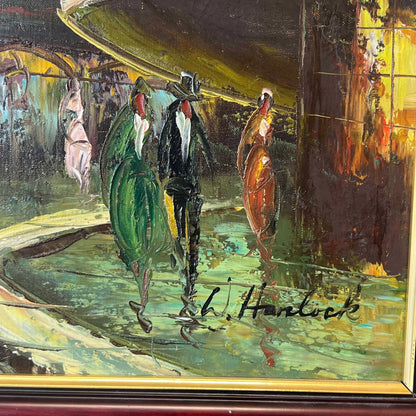 Moulin Rouge Oil Painting