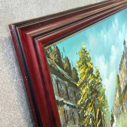 Moulin Rouge Oil Painting