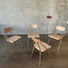 Mid Century Modern Folding Table/Chairs by Stylaire