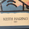 Vintage Keith Harring Exhibition Poster, 1985 France