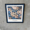 Vintage Keith Harring Exhibition Poster, 1985 France