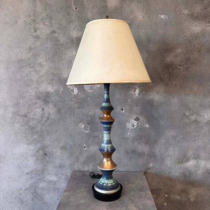 Rare 1960s Aldo Londi Italian Hand Made Floor Lamp