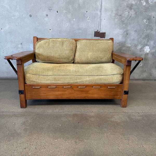 Contemporary Monterey 2 Seat Sofa Attributed to Warren Hile