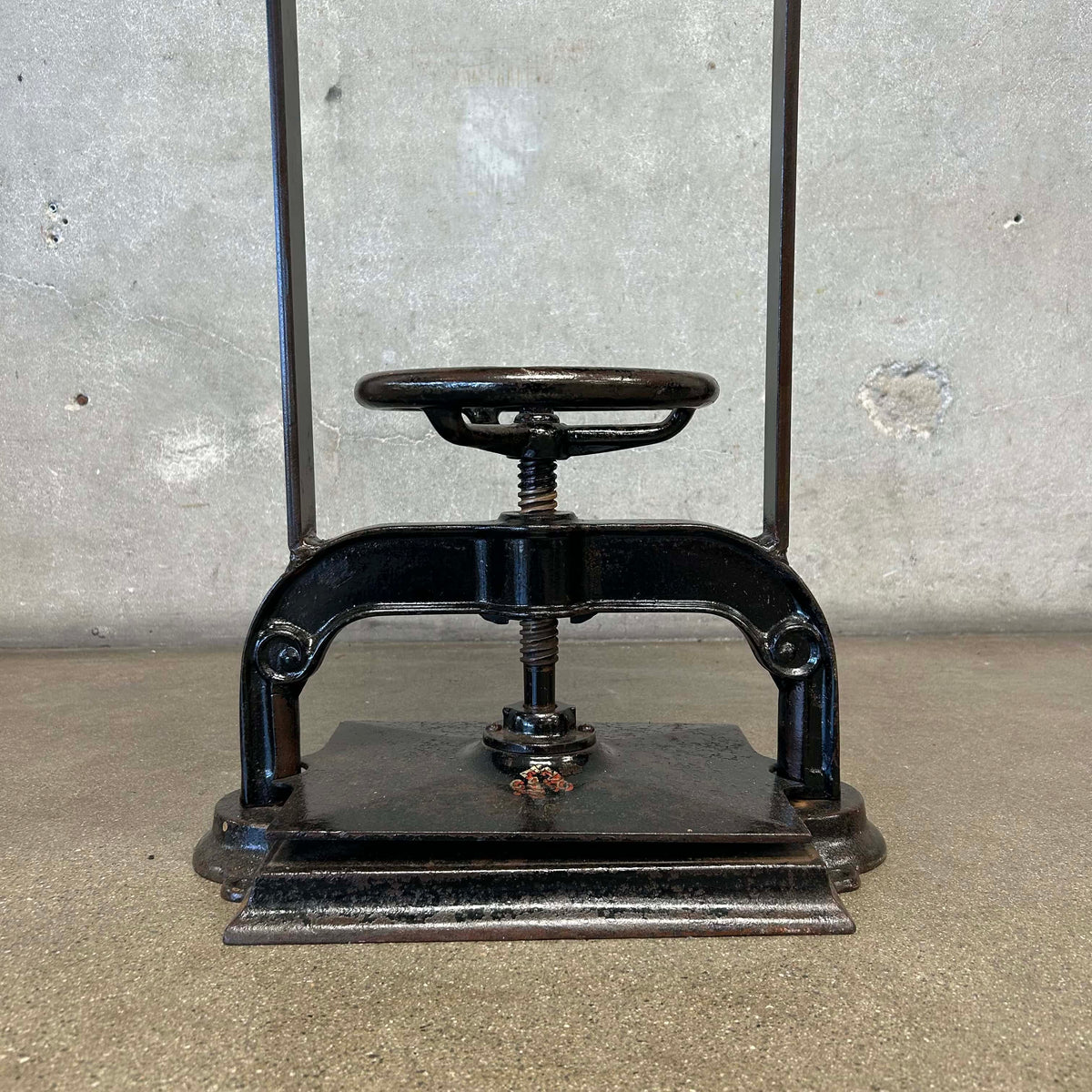 Antique 1800s Book Press Side Table