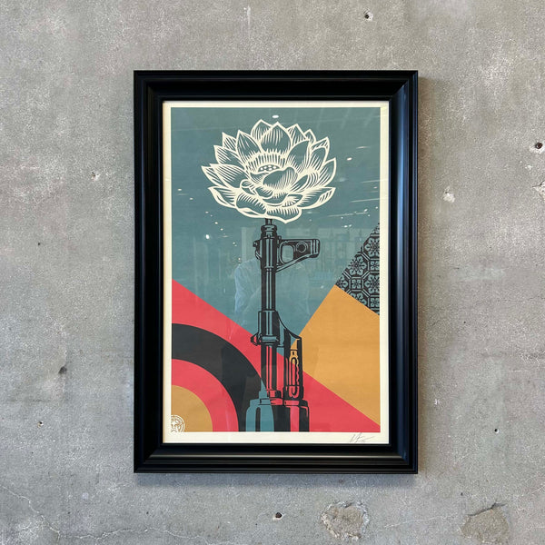 Shepard Fairey (Obey) Signed Lithograph Framed