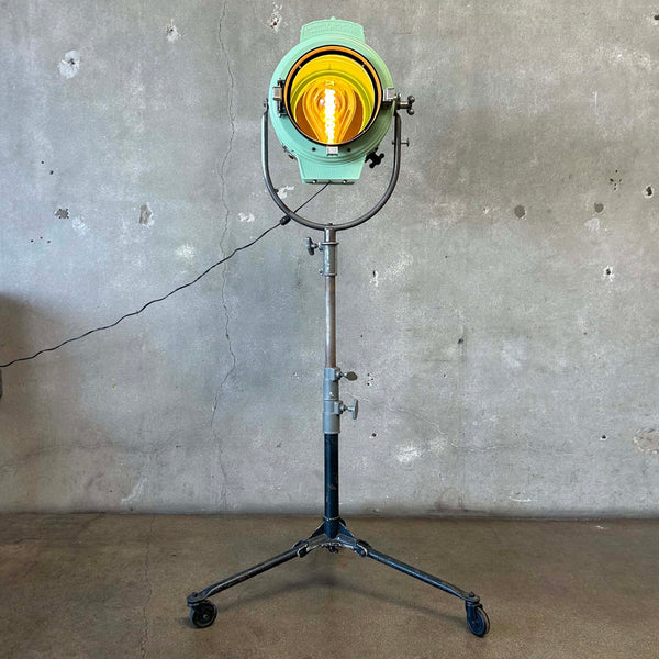 1940s Movie Stage Light on Stand