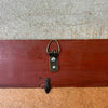 Vintage Hand-Painted Border Glass Mirror