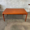 Danish Teak Dining Table w/ Leaves by Vejle Mobelfabrik