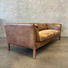 Restoration Hardware Sorensen Leather Sofa