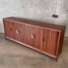Vintage Mid Century Modern Walnut Stereo Console