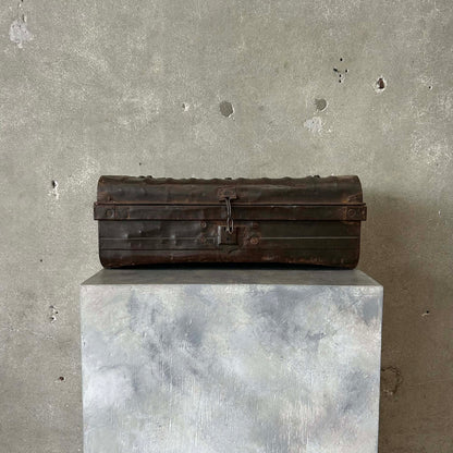 Antique Metal Trunk #1