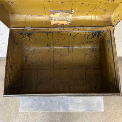 Antique Metal Trunk #2