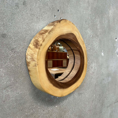 Custom Made Tree Trunk Mirror #1