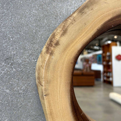 Custom Made Tree Trunk Mirror #1