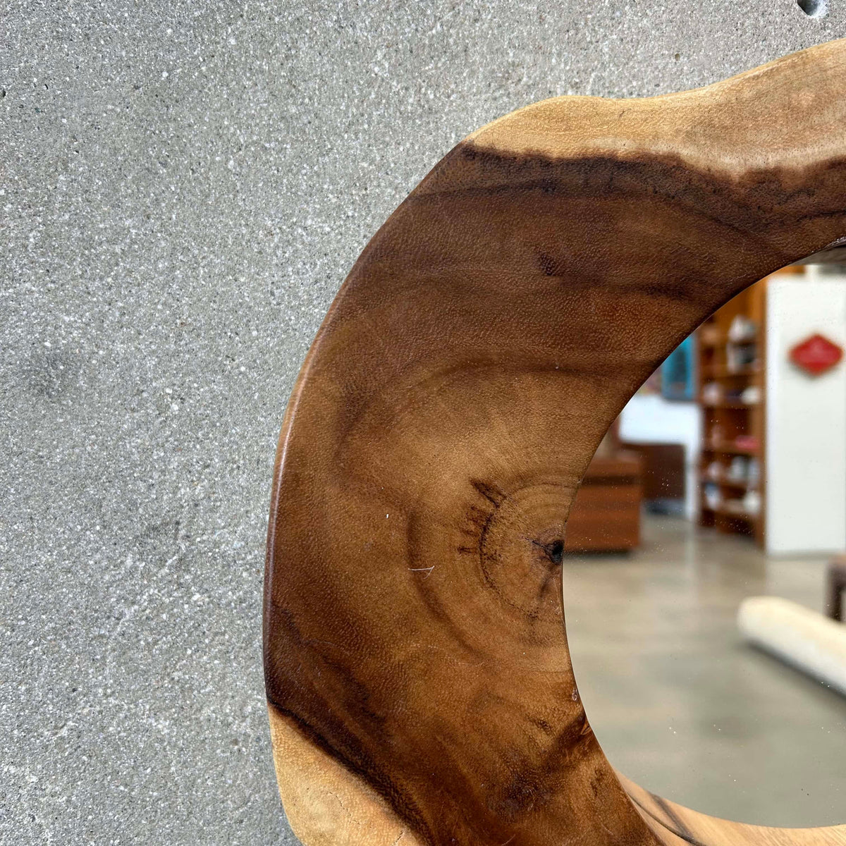 Custom Made Tree Trunk Mirror #2