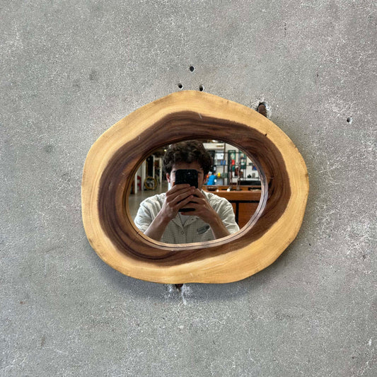 Custom Made Tree Trunk Mirror #3