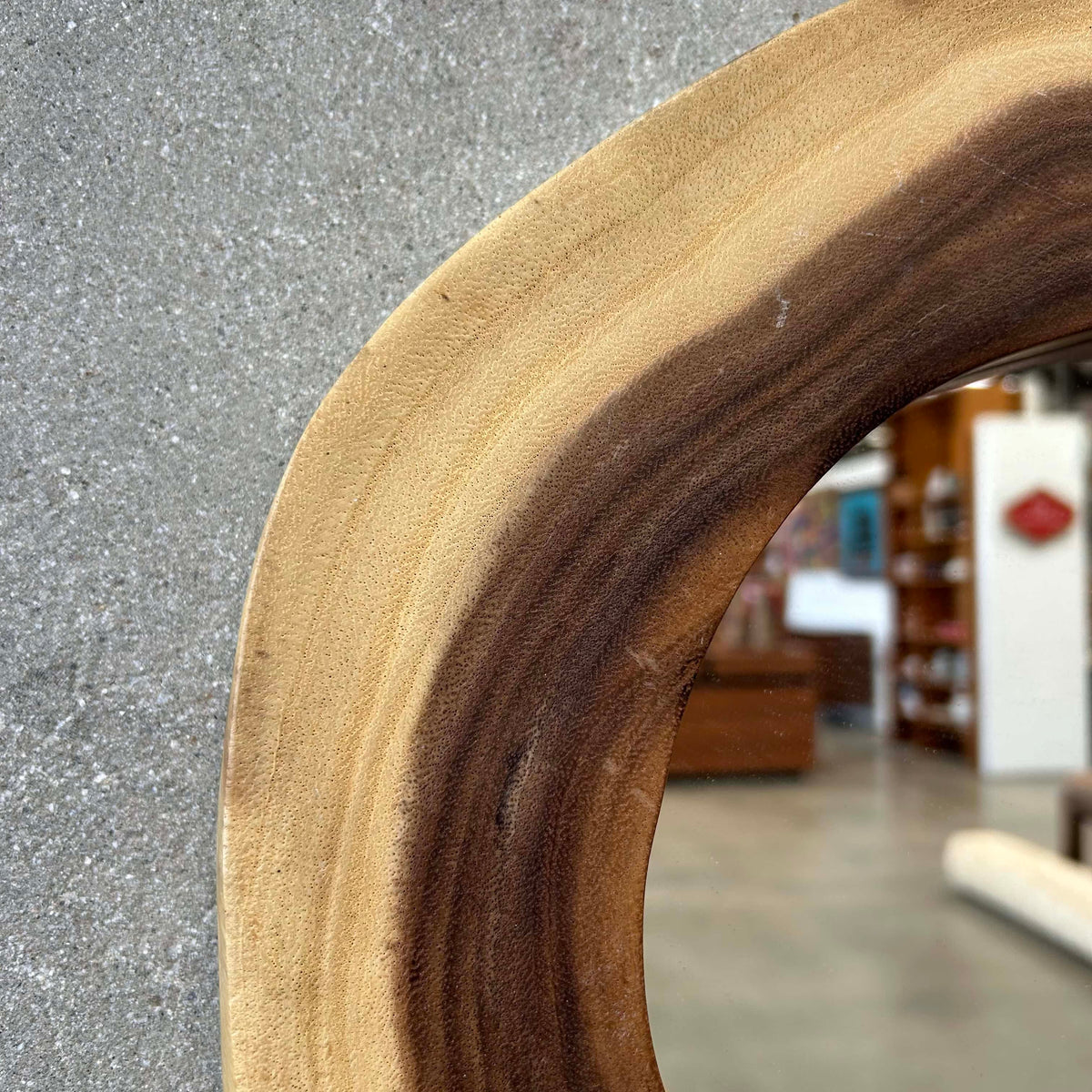 Custom Made Tree Trunk Mirror #3
