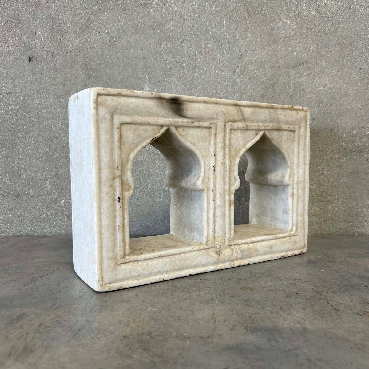 Stone Bookend (Double Arch)