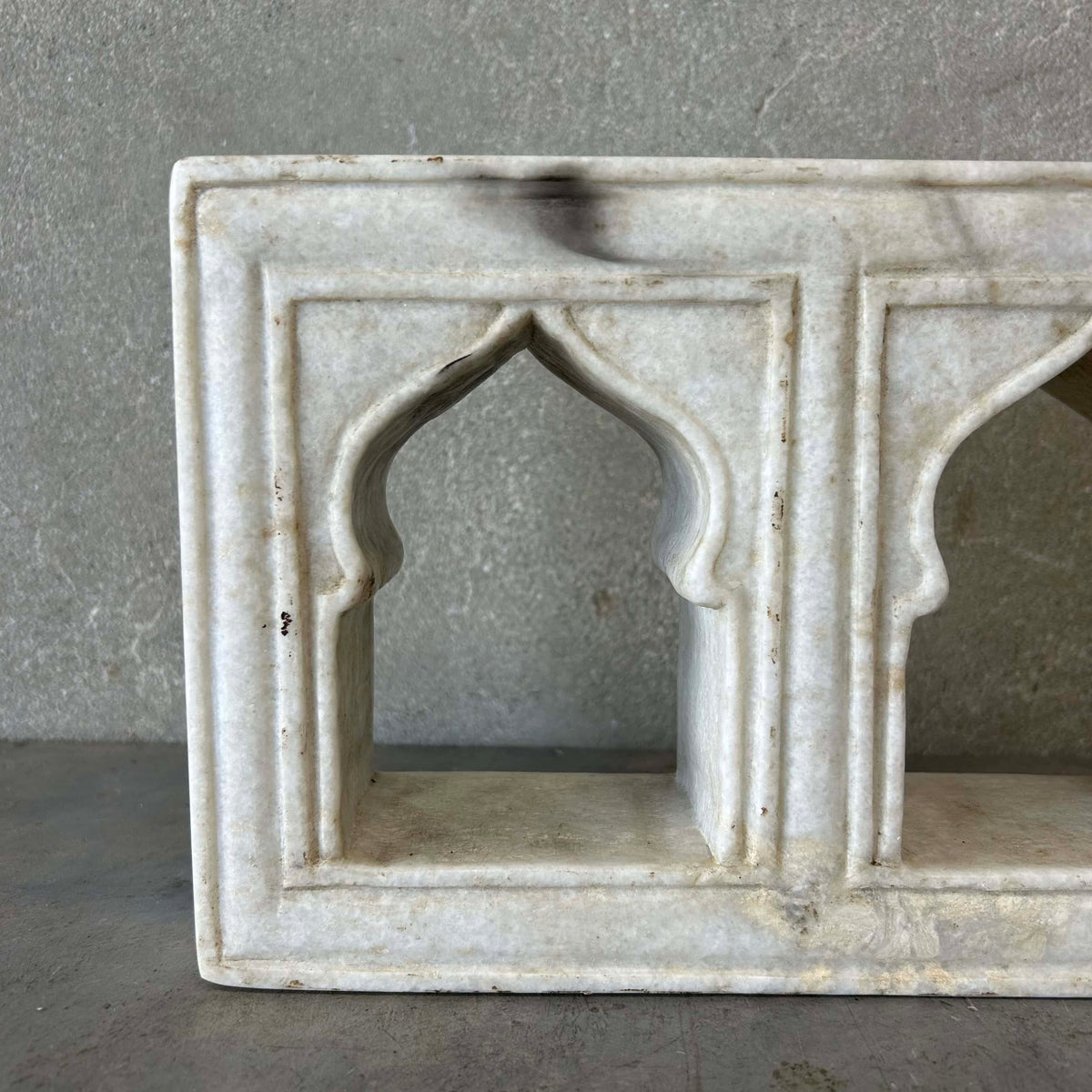 Stone Bookend (Double Arch)