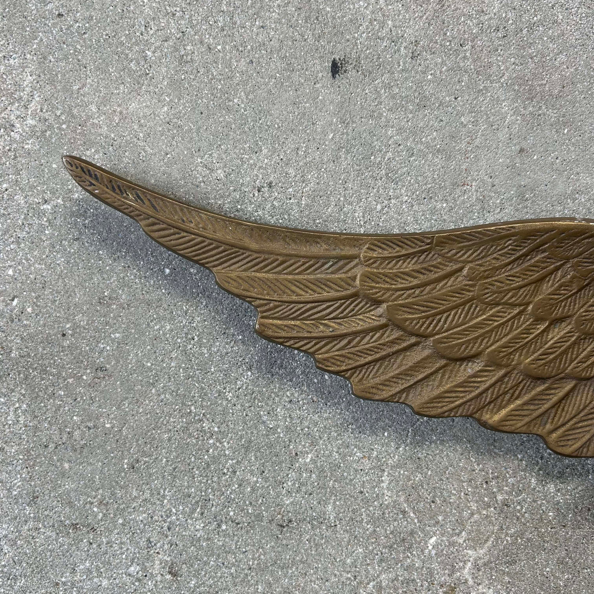 1960s Brass Eagle Wall Hanger