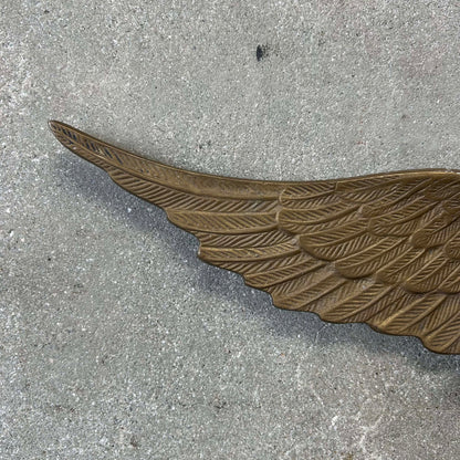 1960s Brass Eagle Wall Hanger