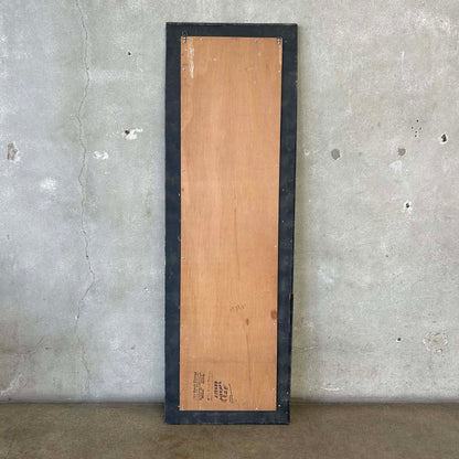 Custom Mirror Frame Made From 1800s Tin Ceiling Tiles