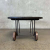 Monterey Furniture 1930's Rare Rolling Cart Coffee Table