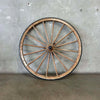 Vintage Wall Mount Wagon Wheel