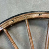 Vintage Wall Mount Wagon Wheel