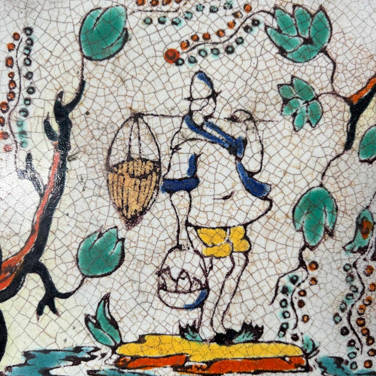 1920's D & M Tile Plaque