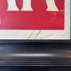 Shepard Fairley (Obey) "Mark Art Not War" Signed Lithograph Framed