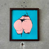 Original Painting Framed (Booty on Hook)