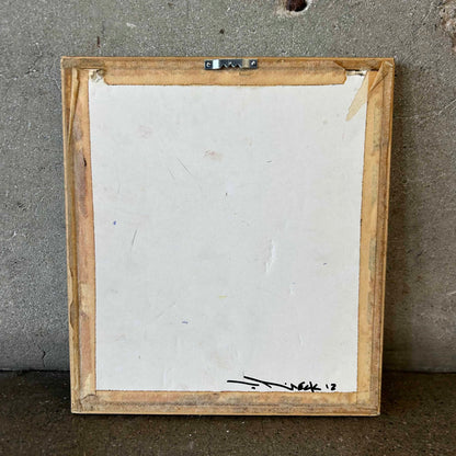 Original Painting Framed (Booty on Hook)