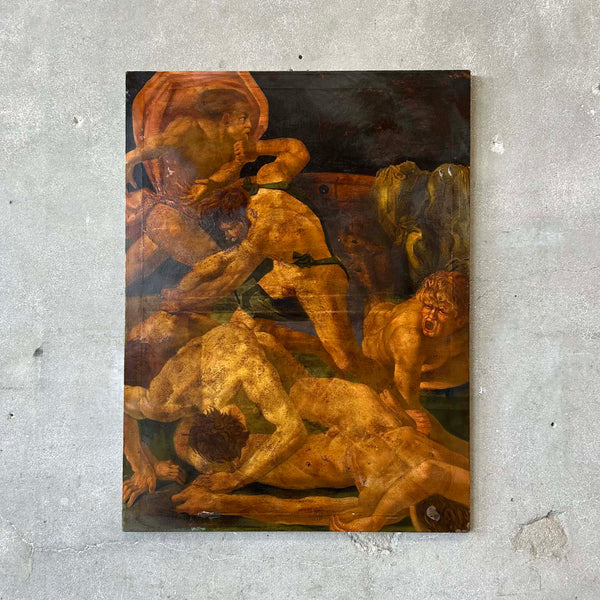 Vintage copy of Ancient Italian Painting