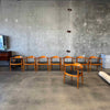Set of Eight Wegner Style Armchairs